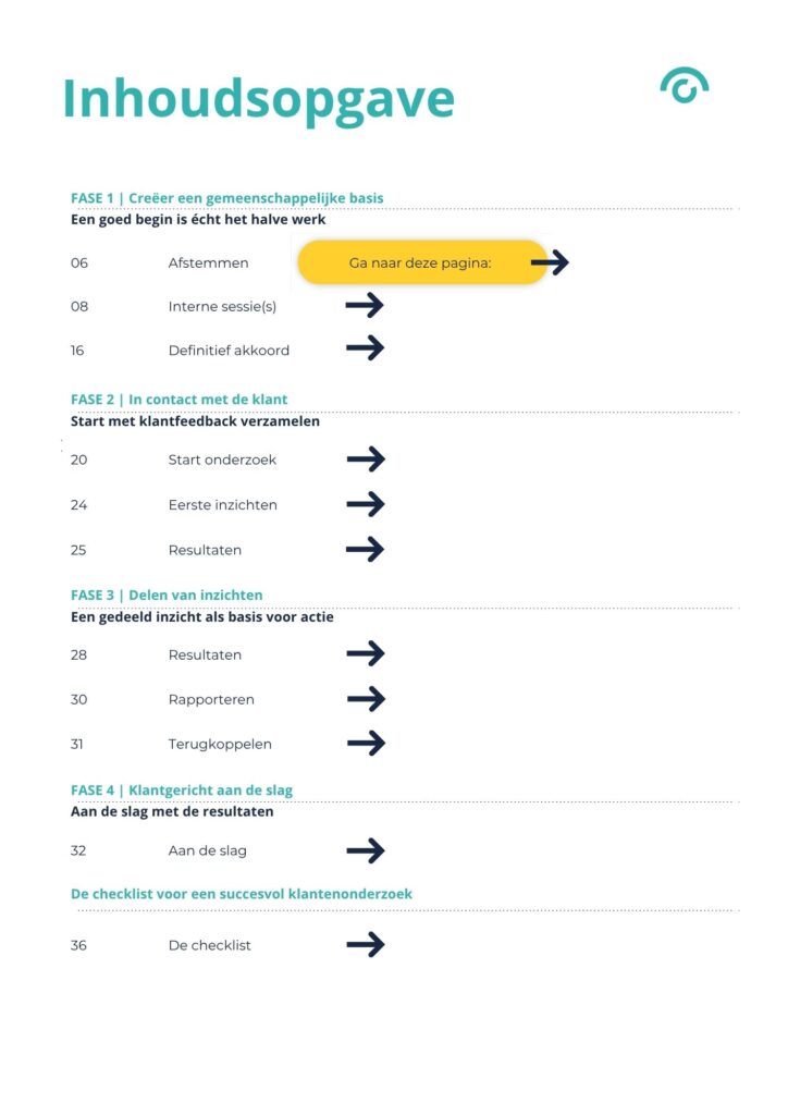 Checklist: De vier fasen van succesvol klantenonderzoek in B2B — pagina 3