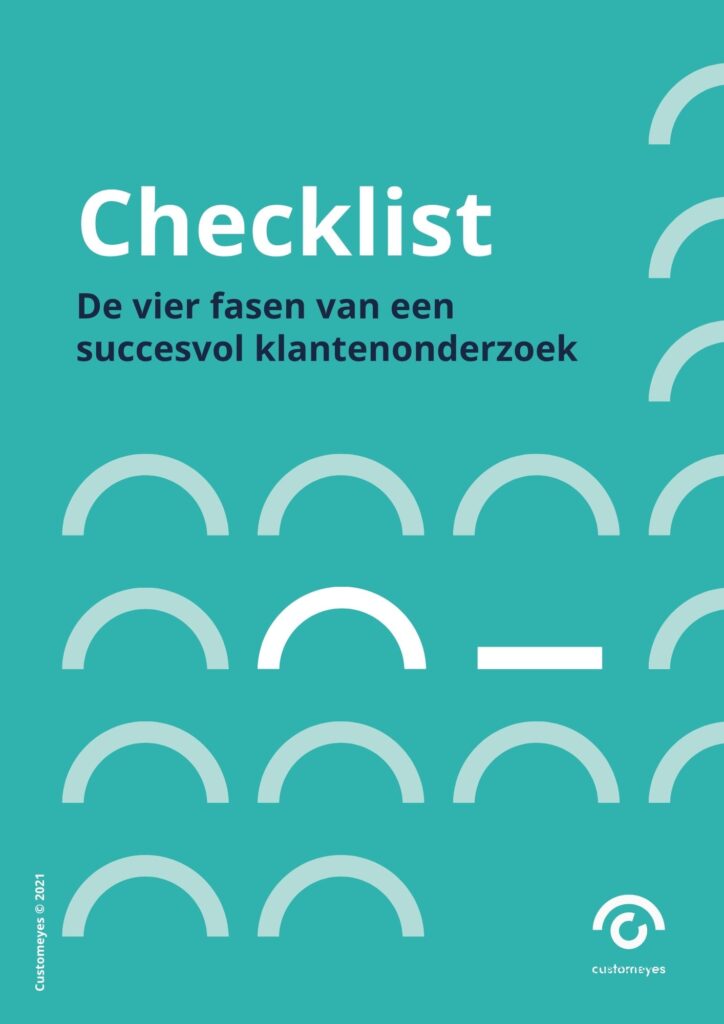 Checklist: De vier fasen van succesvol klantenonderzoek in B2B — pagina 1